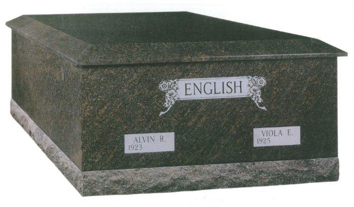 Custom Designed Mausoleum for the English Family