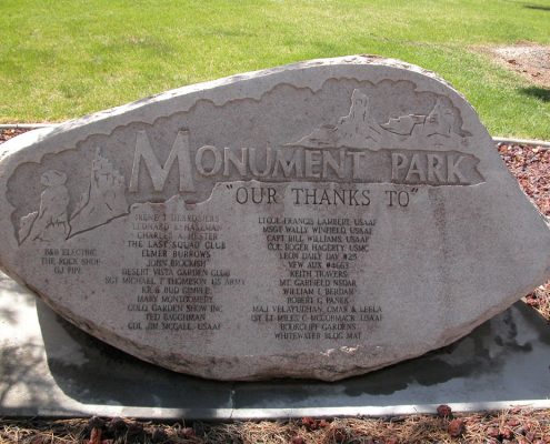 boulder memorials in colorado springs