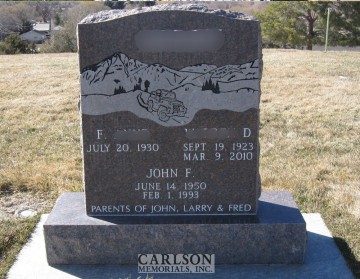 tablet headstone