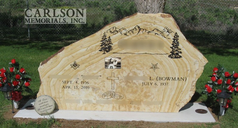 tablet headstone makers in palisade, co
